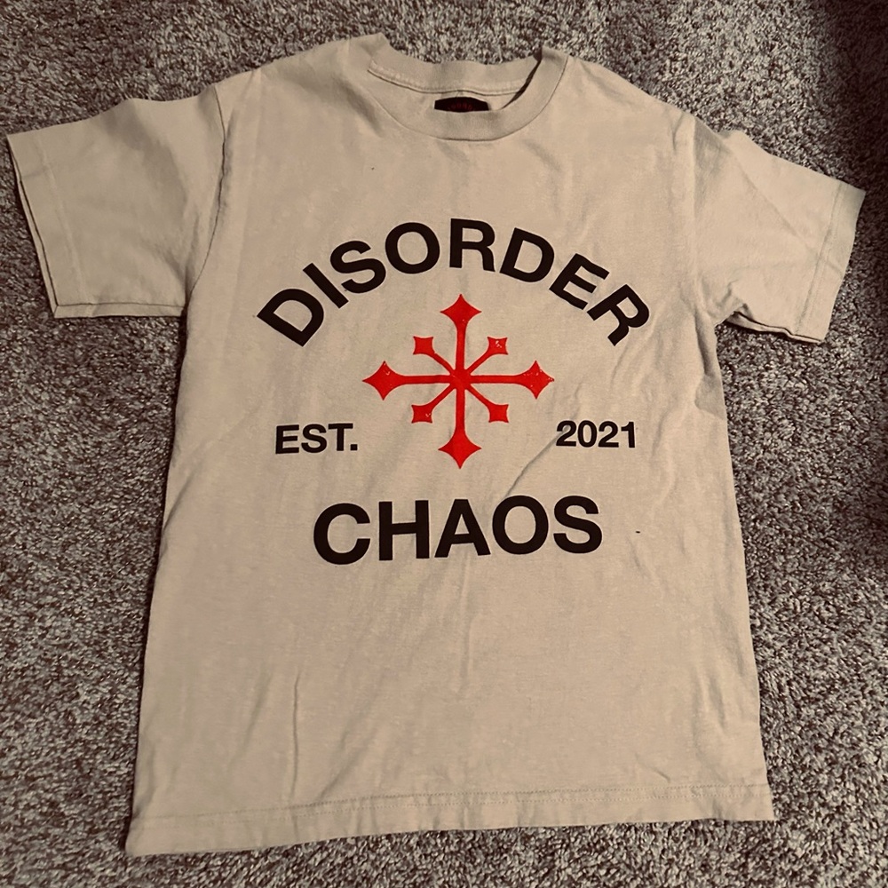 DISORDER “cream” shirt Size:S